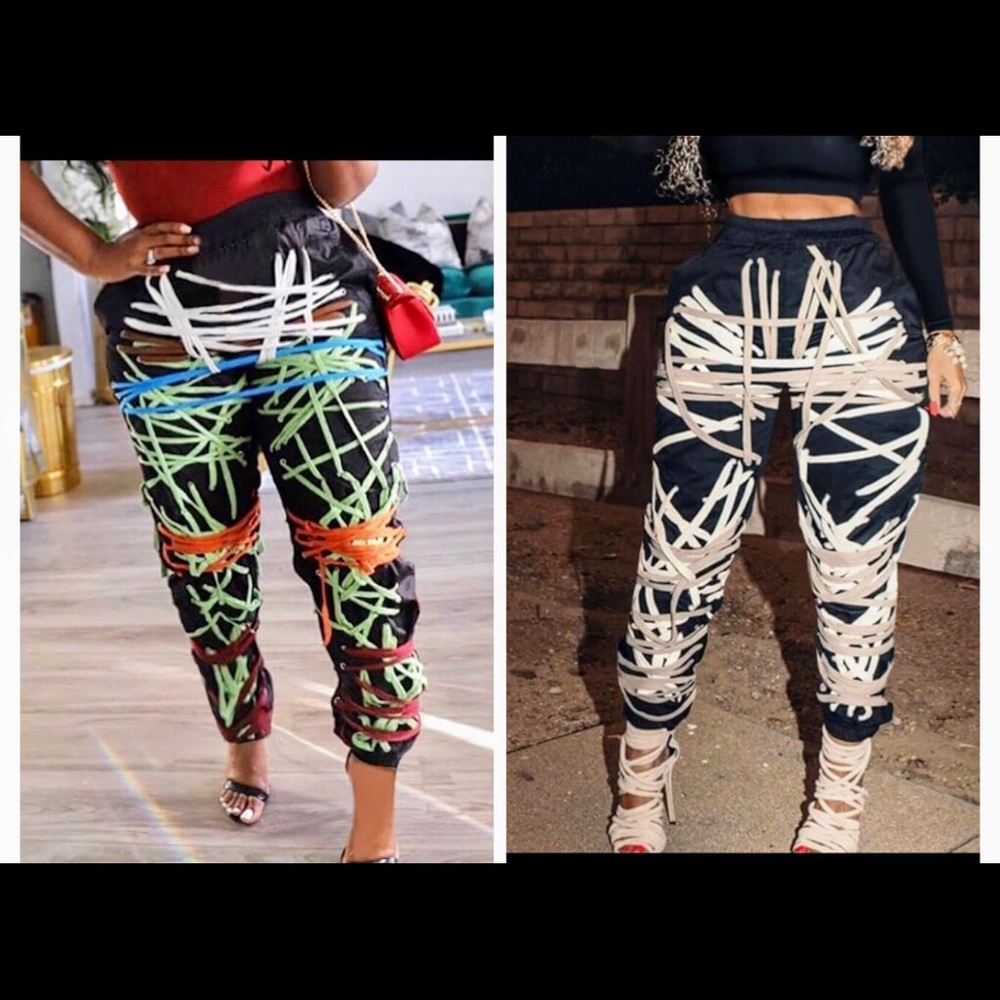 🪢👠Multi-Color Joggers 🪢👠 NWOT!